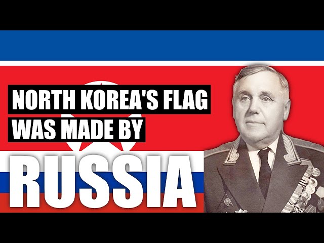 A Soviet bureaucrat designed North Korea's flag