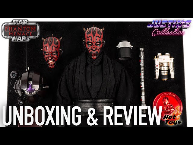 Hot Toys Darth Maul 2.0 with Speeder Unboxing & Review