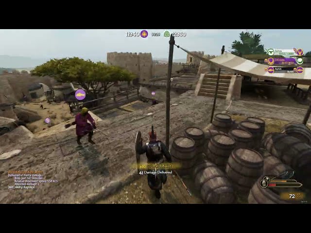 Mount & Blade II Bannerlord - Online Battle 80 People - Empire vs Battania 2k 60fps