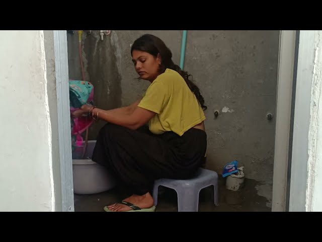 desi cleaning Vlog | vlog Mera desi | cloth washing vlog | cute couple vlog