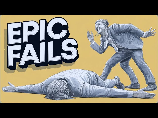 People Running and Falling Into Things (epic fails)