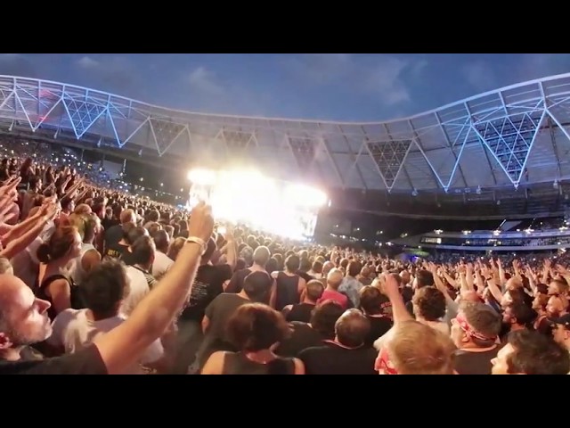 Guns N' Roses 360 video London 2017 Gear 360 (2017). It's So Easy