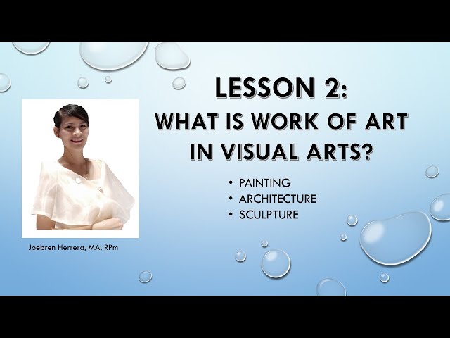 Lesson 2: Reading Visual Art (A Work of Art)