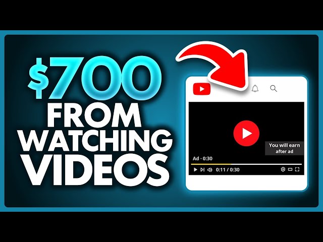 Earn Up to $700 Per Day Watching YouTube Videos (Make money online 2024) | Get Paid with PayPal