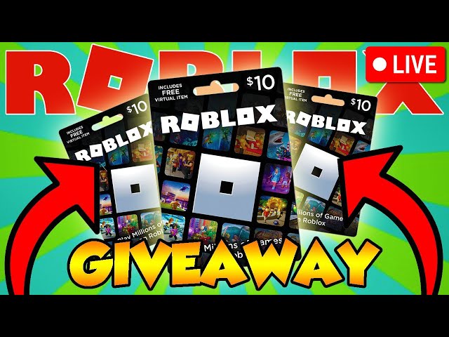 🔴 FREE 1,000,000 ROBUX GIVEAWAY LIVE! (Roblox Giveaway Live)