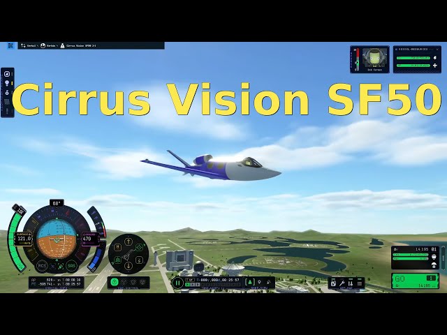 Cirrus Vision SF50 in KSP 2