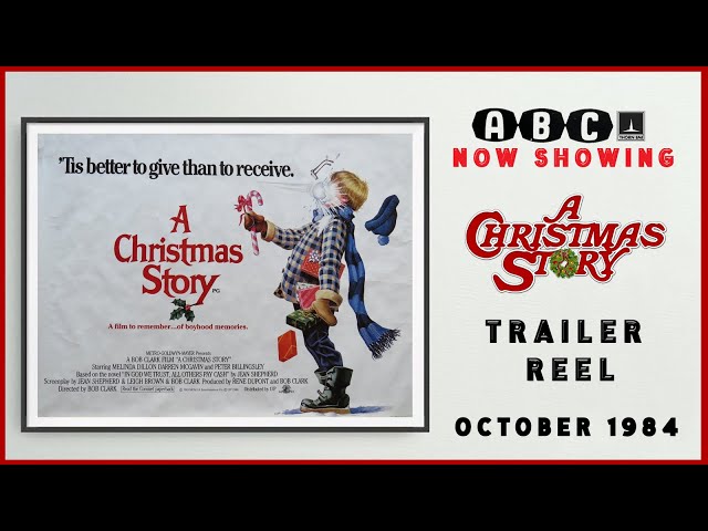 A CHRISTMAS STORY (October 1984 ABC Cinema Trailer Reel) -- Home Cinema