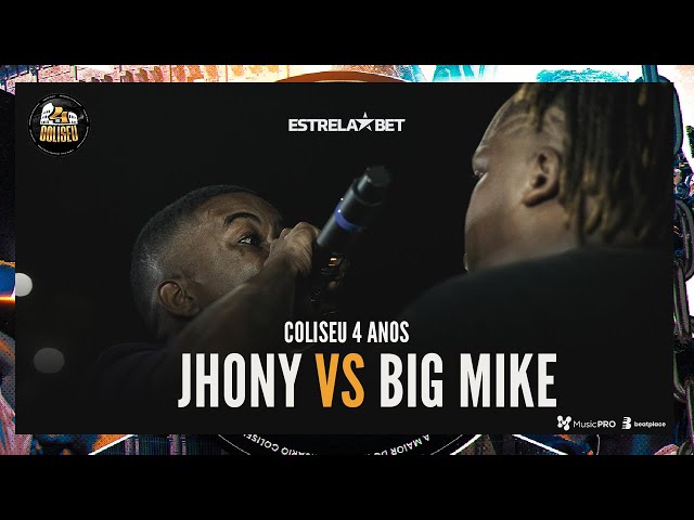 (FALOU DO OROCHI E... 🔥🔥) JHONY X BIG MIKE (SP) - 2° FASE- BATALHA DO COLISEU - COLISEU 4 ANOS