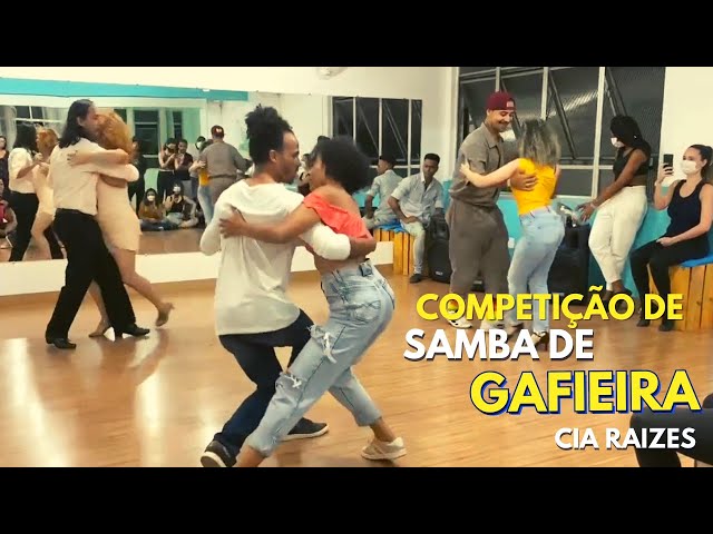 COMPETIÇÃO DE SAMBA DE GAFIERA CIA RAIZES -  TERCEIRA BATERIA DE CASAIS .