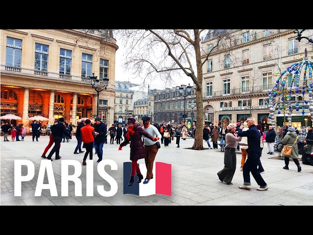 Life in Paris 🇫🇷 This is How Parisian Enjoy Life in an Evening Cold Winter