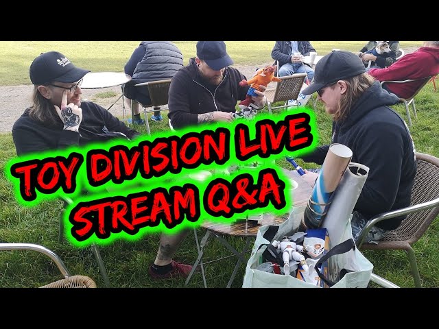 TOY DIVISION LIVE STREAM. TOY HUNTERS Q&A WITH THE BOYS