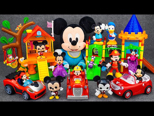 Satisfying with Unboxing Disney Mickey Mouse Deluxe Clubhouse Playset | Review Toys ASMR