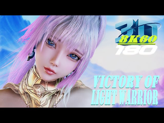 Victory of Light Warrior, Experience 8K 3D VR180, Dance, ダンス, KPOP, MMD, VaM, 3DVR, 8K