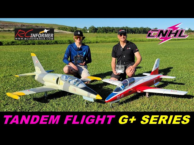 AEROFOAM Big Jet Tandem Flight with Rich & Gav on CHINA HOBBY LINE G+ SERIES Lipos