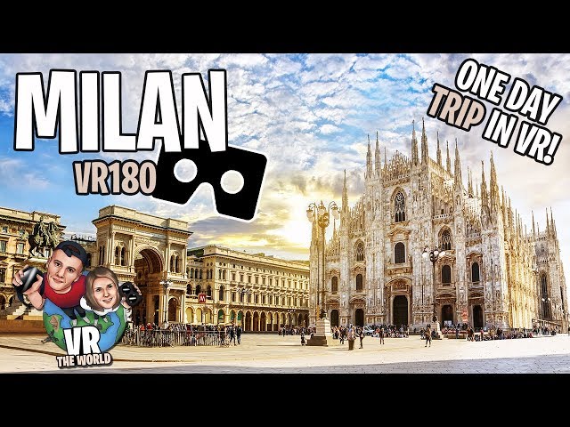 VR in Milan | VR180 3D vlog