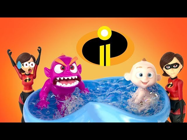 The Incredibles 2 Jack Jack Tantrum Good Baby Bad Baby Bubble Bath Routine