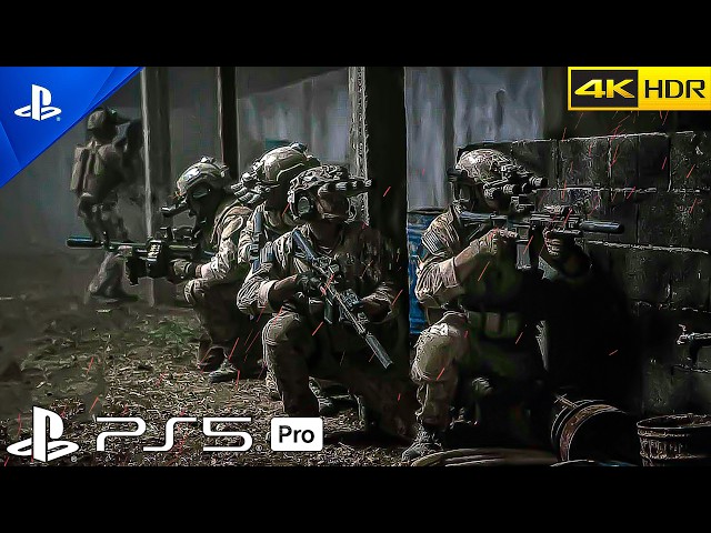 (PS5 PRO) THE TERRORISTS DEN | Realistic ULTRA Graphics Gameplay [4K 60FPS HDR] Call Of Duty