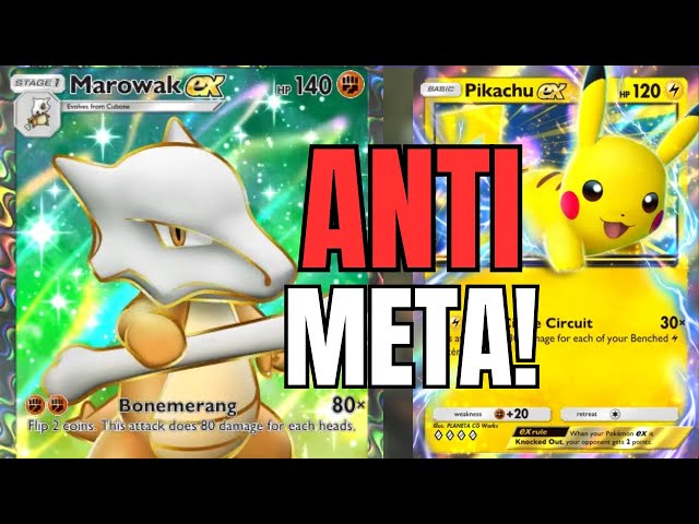 This Marowack EX Deck DESTROYS The Meta In Pokemon TCG Pocket!