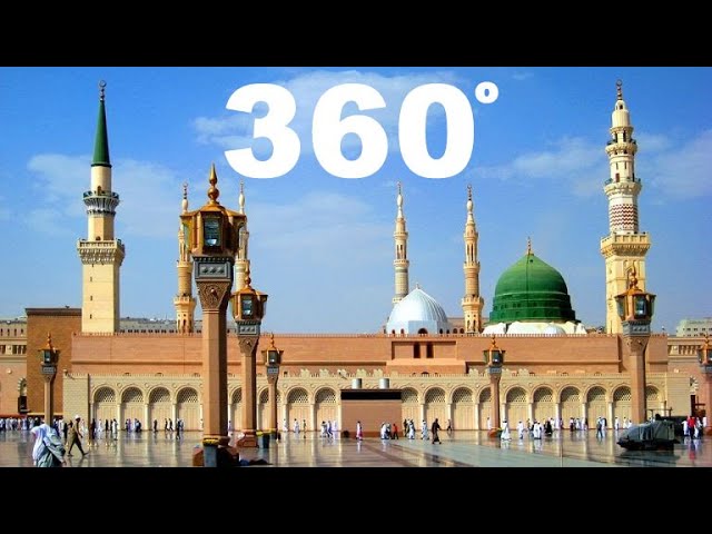 Visit of Roza-e-Rasool - Masjid Nabawi 360 6K Beautiful Film