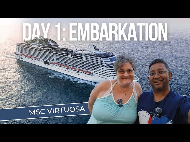 MSC Virtuosa Yacht Club | Day 1 Embarkation