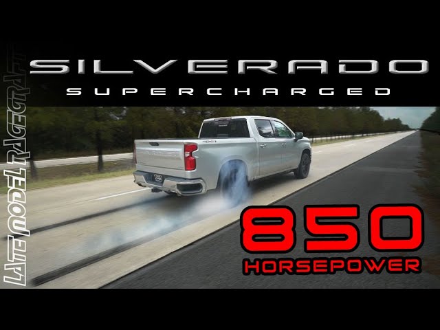 Supercharged Silverado Cranks out 850 Horsepower -  Late Model Racecraft