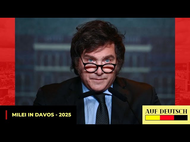 Milei -AUF DEUTSCH- in Davos ‖ Gegen den Woke-Kult!!