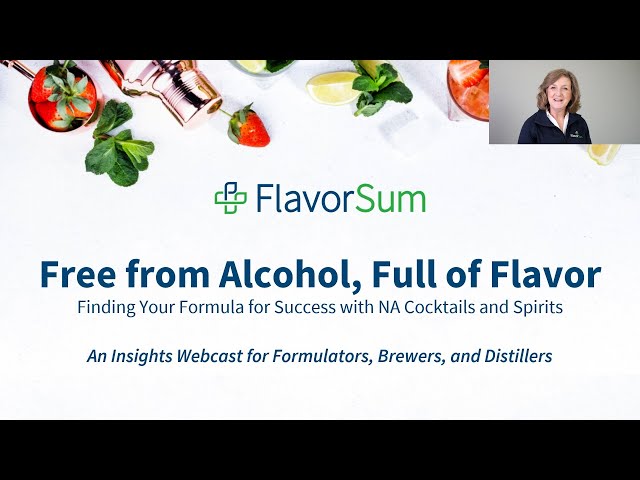 Free from Alcohol, Full of Flavor:  Finding Your Formula for Success with NA Cocktails and Spirits