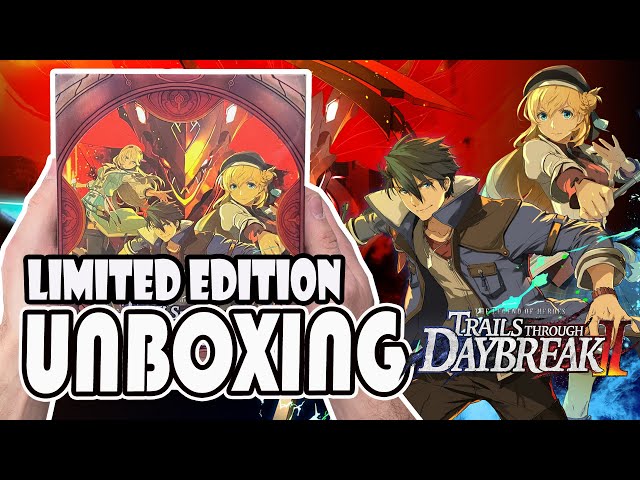 The Legend of Heroes: Trails Through Daybreak II Limited Edition (Nintendo Switch) Unboxing