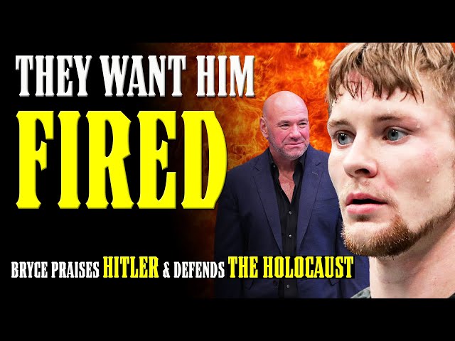 Dana White DESTROYS Bryce Mitchell after he SUPPORTED HITLER & the Holocaust!