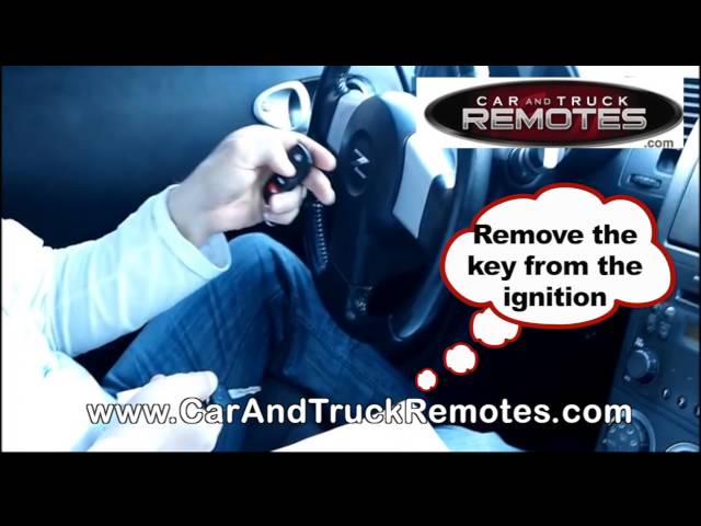 Nissan Sentra Replacement Remote Programming 1998 2007