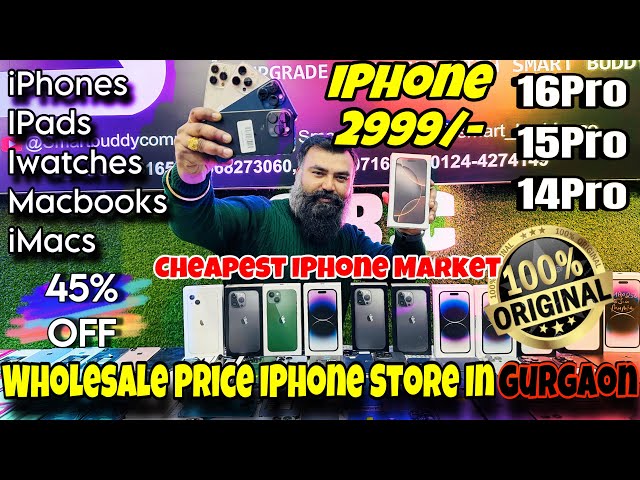 Biggest IPhone Sale Ever 😱Second Hand Phones Sale | Used Mobile Market In Delhi🔥16Pro,15Pro,24Ultra