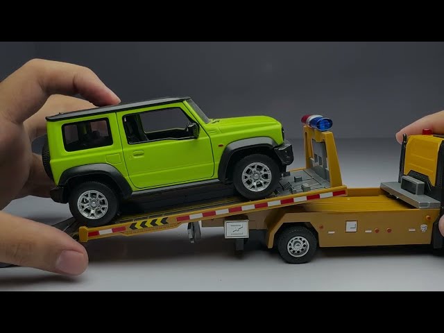 Most Realistic Flatbed TOW 1/24 Scale Model Trucks  Unboxing Diecast Cars