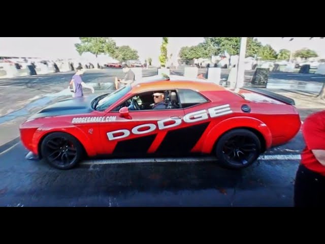 POV 360 Dodge thrill ride at Mecum