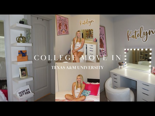 COLLEGE MOVE-IN VLOG ~ TEXAS A&M UNIVERSITY