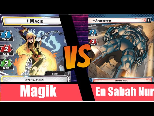 Marvel Champions | Magik | Vs Apocalypse | X-Men | en sabah nur | Age of Apocalypse | Aggression