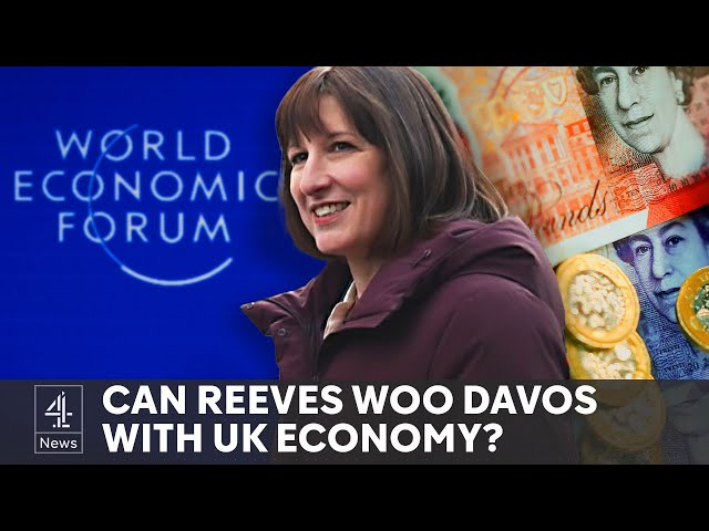 Rachel Reeves looks for global investment as UK economy stumbles