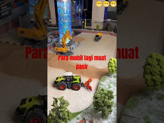 MAINAN MOBIL TRUCK AND MOBIL DOSER #shortsfeed #shotsvideo #trending #trendingshorts #robot #mainan