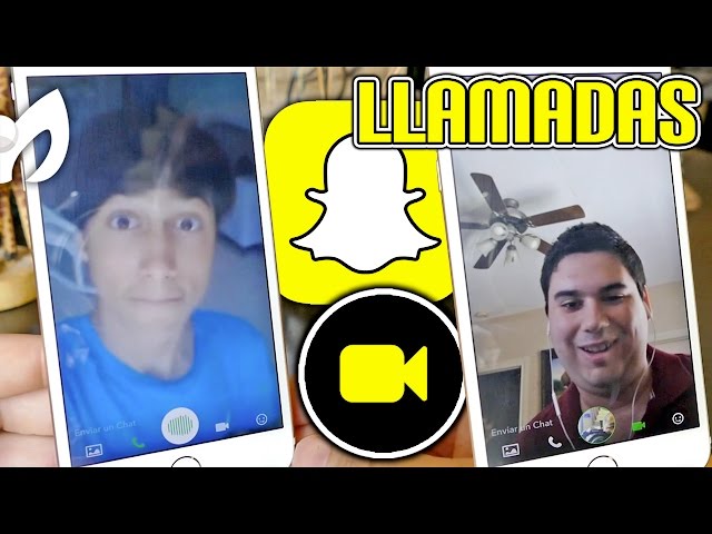 SNAPCHAT CHAT 2.0 HACER VIDEO LLAMADAS