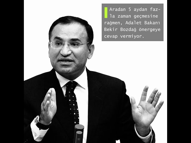 Bakan Bozdağ neden cevap vermiyor?