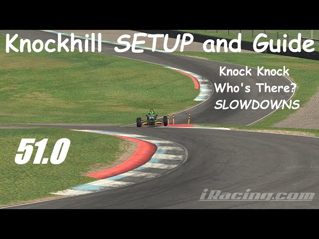 iracing knockhill setup and track guide ray ff1600