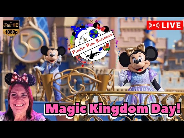 🔴LIVE: An Afternoon Adventure at Magic Kingdom (Disney World)