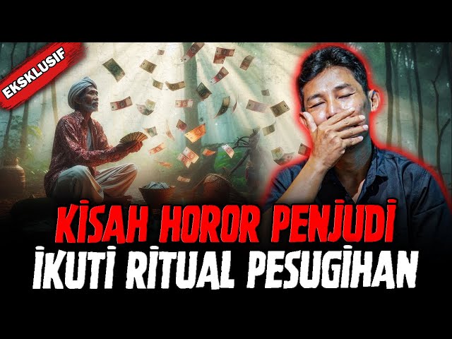 KISAH HOROR PENJUDI IKUTI RITUAL PESUGIHAN DEMI KEKAYAAN !! I