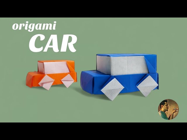 ORIGAMI CAR [TUTORIAL] 2025 / 折り紙の車の作り方