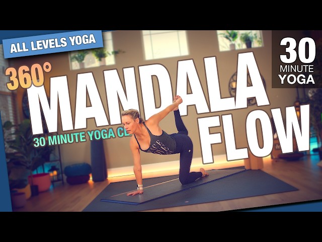 360° Mandala Flow: Creative & Intense 30 Min Yoga Class - Five Parks Yoga