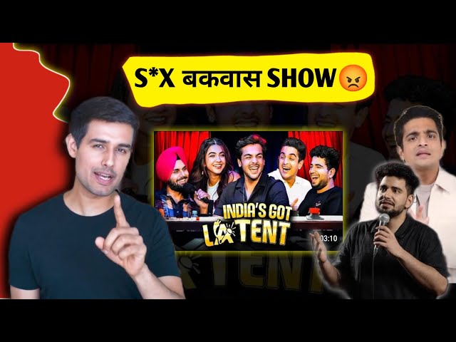 Dhruv Rathee  React On Samay Raina Show India's Got Latent Joke Ranveer Allahbadia Controversy