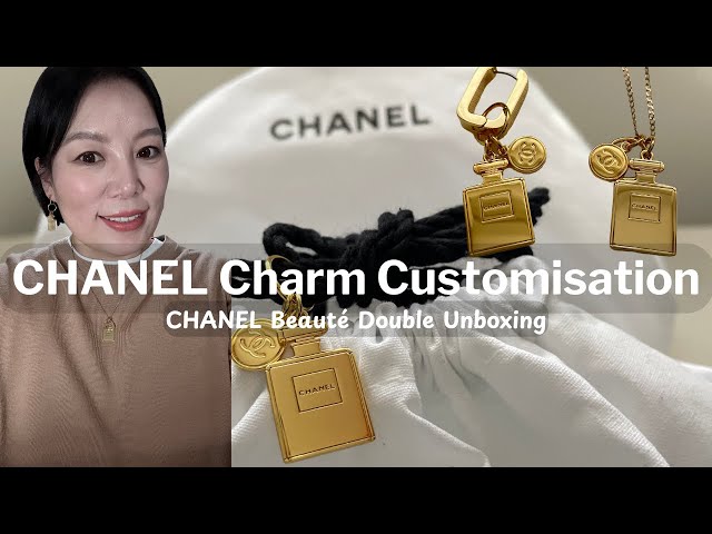 Customise FREE Chanel Charms into Earrings & Necklace | CHANEL Beauty Unboxing | Sanecyndy