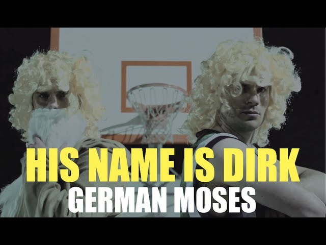 Dirk Nowitzki: German Moses by Flula