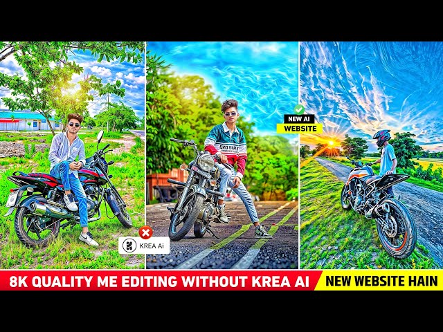 Trending 8k quality photo editing | Krea ai ka baap | High quality photo editing | 8k photo editing