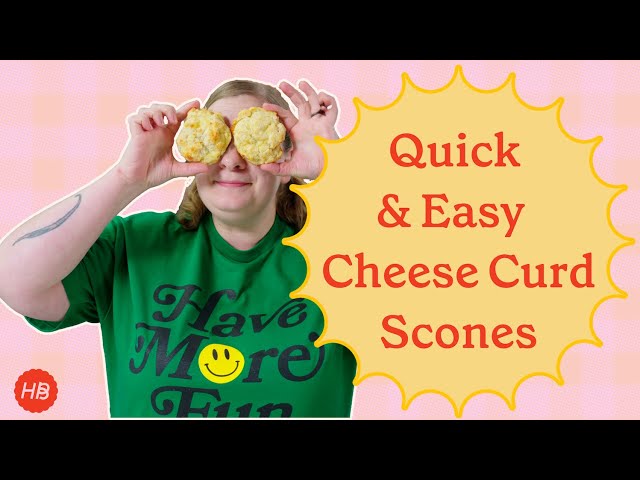 Fluffy Cheese Curd Scones | Happy Baking with Erin Jeanne McDowell