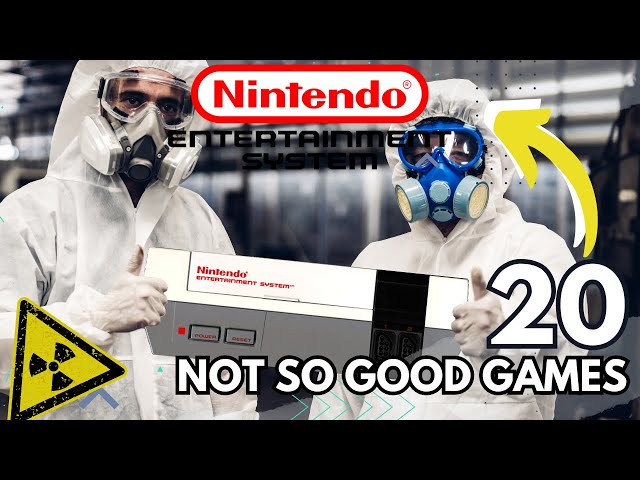 ⚠️20 NOT SO GOOD 🔴 Nintendo NES games | Did you ENJOY any❓